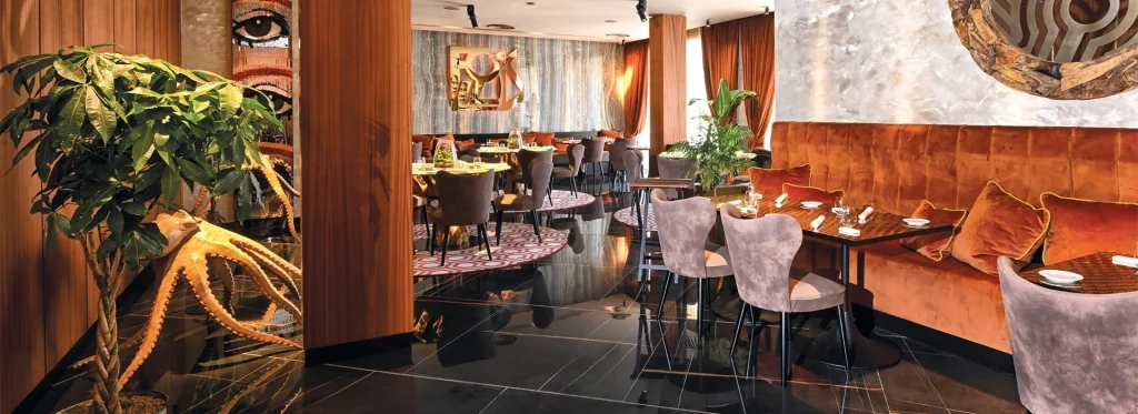Интерьер ресторана Follis в Риме