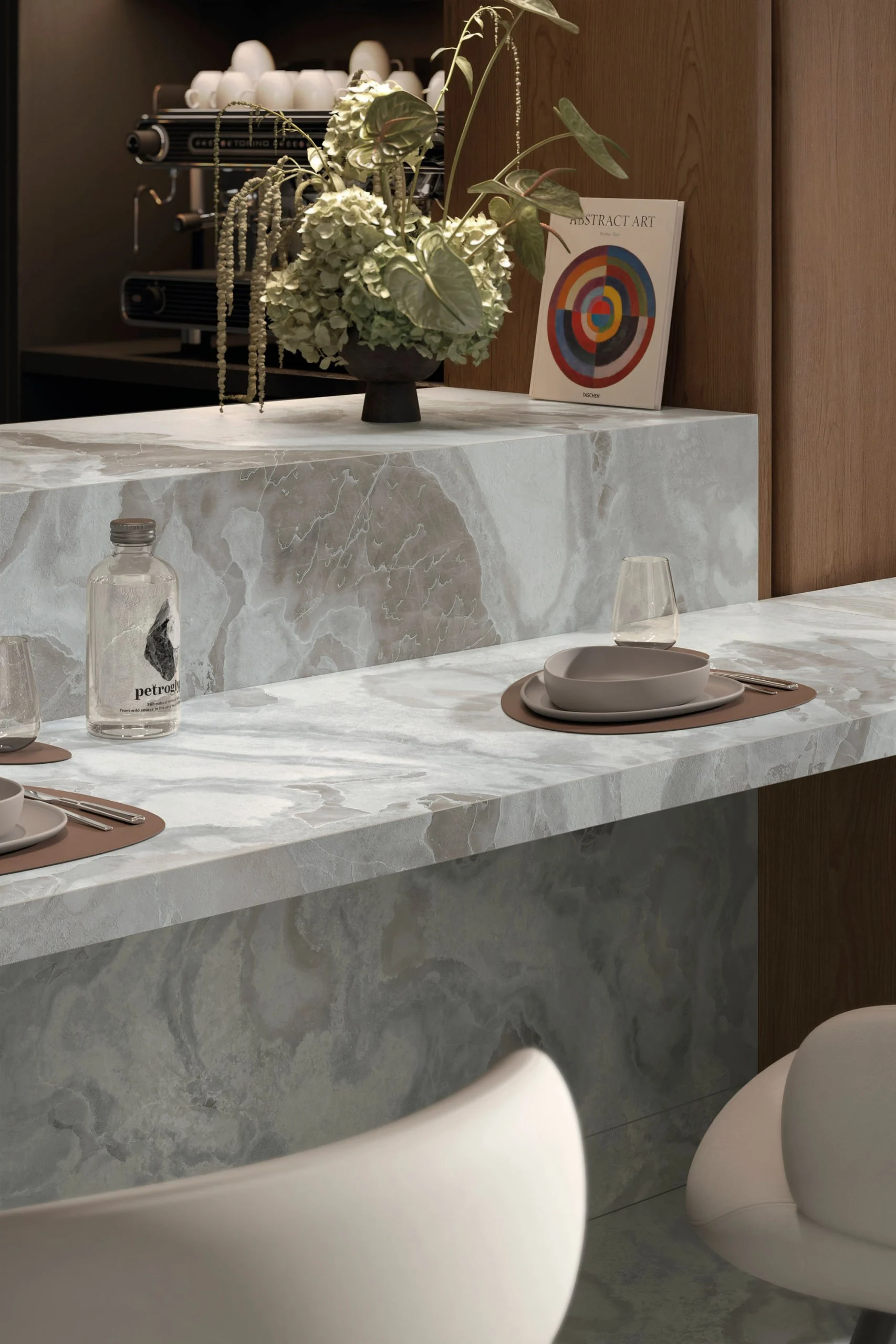 Интерьер с отделкой MAXFINE MARMI