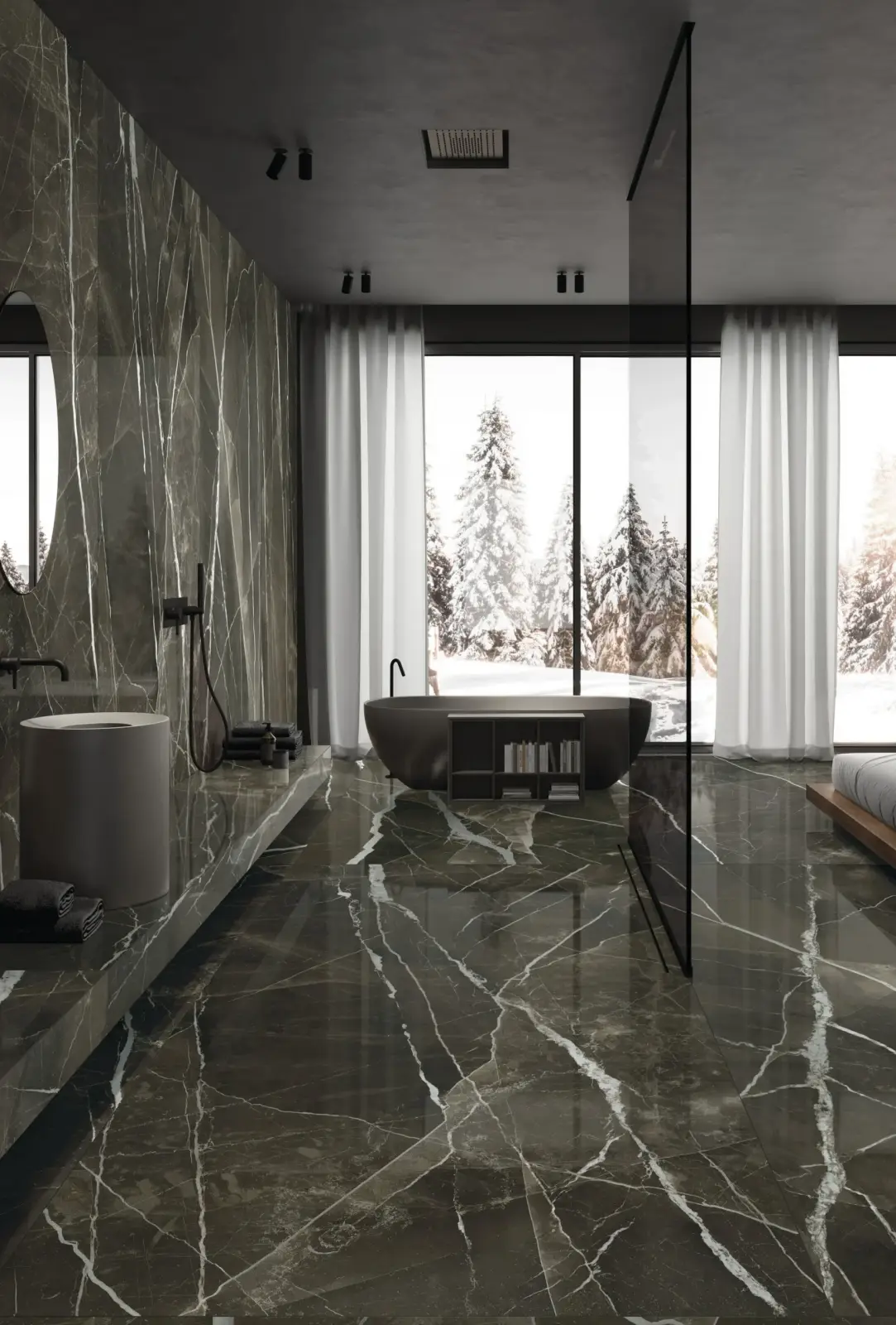 MARMI MAXFINE Calacatta Black — фото 1
